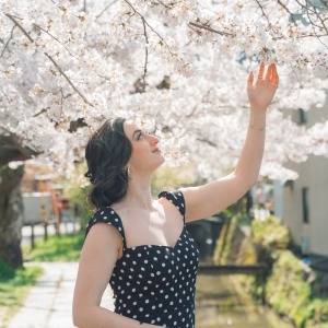 cherry blossom photoshoot kyoto