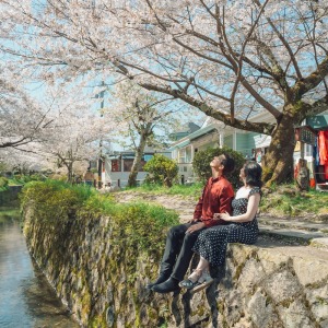 cherry blossom photoshoot kyoto