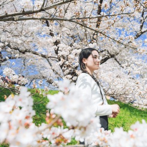 Kyoto couple photoshoot spring