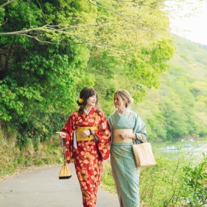 Kyoto kimono photoshoot